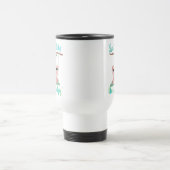 gewoon chillen - varken citaat reisbeker (Center)