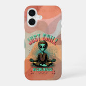 Gewoon Chillen, We Kommen in Vrede iPhone 16 Hoesje (Achterkant)