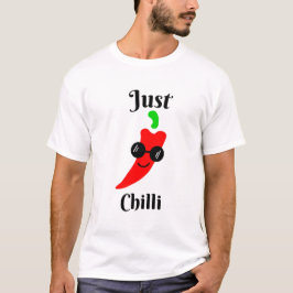Gewoon chillende chili t-shirt