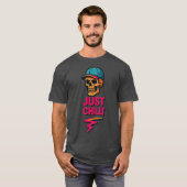 Gewoon Chilli Pittig Fun Design Premium T-shirt (Voorkant volledig)