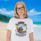 Gewoon Chillin Chili Hangmat Beach T-shirt