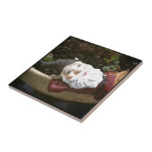 Gewoon Chillin, een tuingnoom Tegeltje (Zijkant)