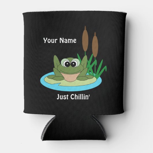 Gewoon Chillin Frog Koelbox Blikjeskoeler (Voorkant)