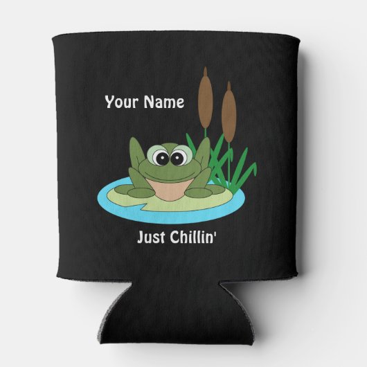 Gewoon Chillin Frog Koelbox Blikjeskoeler (Achterkant)