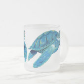 Gewoon Chillin 'Frosted Glass Mok 10 oz. (Voorkant rechts)