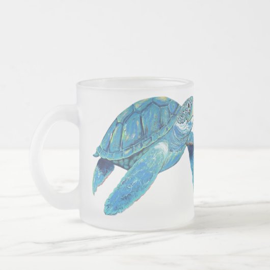 Gewoon Chillin 'Frosted Glass Mok 10 oz. (Links)