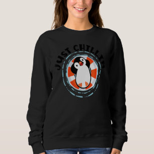 Gewoon Chillin King Emperor Zee Bird Penguin Pengu Trui