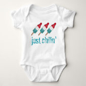 Gewoon Chillin' Rocket Poppen Popsiotic Patriotic  Romper (Voorkant)