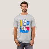 Gewoon Chillin. T-shirt (Voorkant volledig)