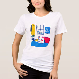 Gewoon Chillin. Tri-Blend Shirt