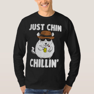 Gewoon Chillin' voor Chinchilla-eigenaars T-shirt
