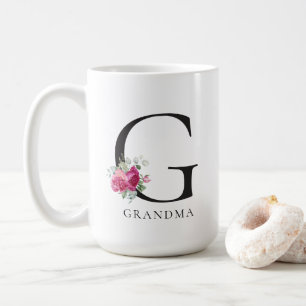 Gewoon chique lieve pioenen oma 15oz koffie Mok