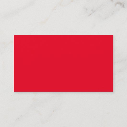 Gewoon Creatief Modern Minimalistisch Rood Wit Visitekaartje (Achterkant)
