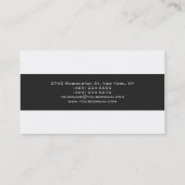 Gewoon Creative Trendy Professional-Visitekaartje Visitekaartje (Achterkant)