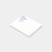 Gewoon Cute Cartoon runnen Post-it® Notes (Schuin)