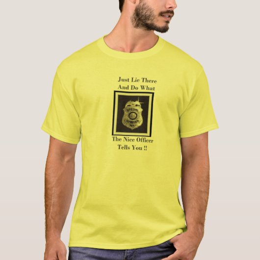 Gewoon daar liggen en doen t-shirt (Voorkant)