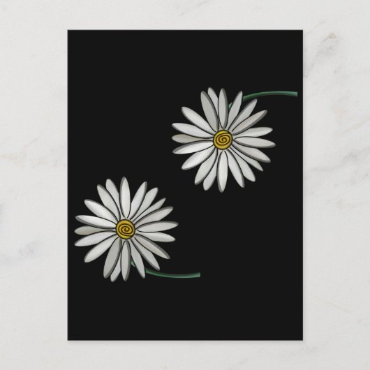 Gewoon Daisies Briefkaart (Voorkant)