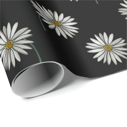Gewoon Daisies Cadeaupapier (Rol Hoek)