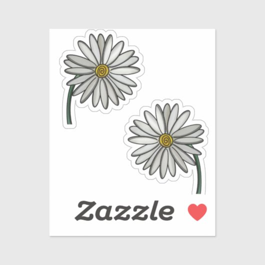 Gewoon Daisies Sticker (Vel)