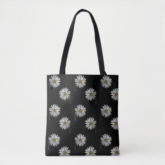 Gewoon Daisies Tote Bag (Voorkant)
