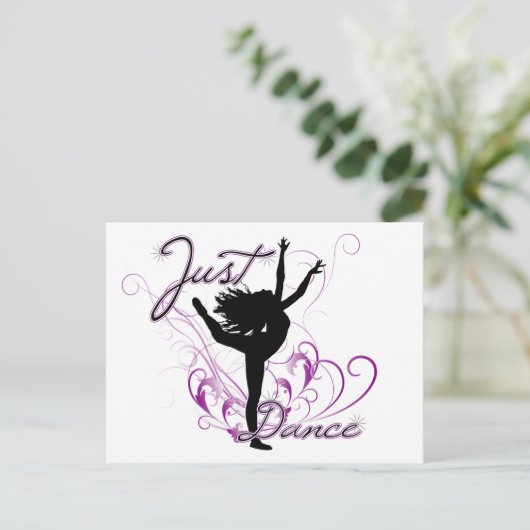 Gewoon Dance Briefkaart (Staand voorkant)