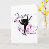 Gewoon Dance Kaart (Gele Bloem)