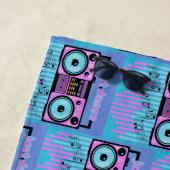 Gewoon Dance Retro Style Boombox Strandlaken (In situ)