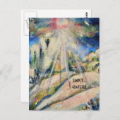 "Gewoon dankbaar" inspirerend briefkaart (Voorkant / Achterkant)