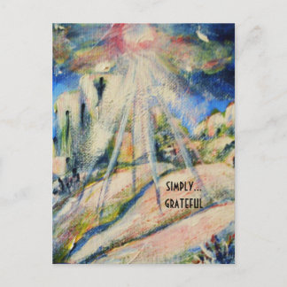 "Gewoon dankbaar" inspirerend briefkaart