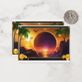 Gewoon dankbaar" notitiekaartje (Voorkant / Achterkant in situ)