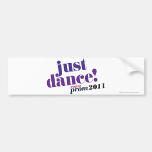 Gewoon Dans - Paars Bumpersticker