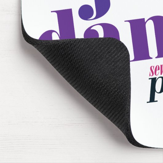 Gewoon Dans - Paars Muismat (Hoek)