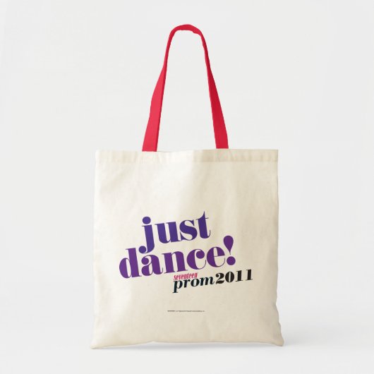 Gewoon Dans - Paars Tote Bag (Voorkant)