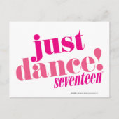 Gewoon dans - Roze Briefkaart (Voorkant)