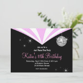 Gewoon dansfeest Diva Kaart (Staand voorkant)