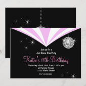 Gewoon dansfeest Diva Kaart (Voorkant / Achterkant)