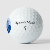 Gewoon de beste golfer's 40 cadeau golfballen (Logo)