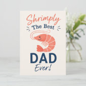 Gewoon de Beste Papa Ooit! Vaderdag Plat Kaart (Staand voorkant)
