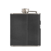 Gewoon de beste pappie-kartonnen kunst heupfles (Achterkant)