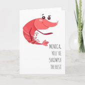 Gewoon de Beste Persoonlijke Grappige Kaart (Voorkant)