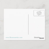 Gewoon de blauwe plek briefkaart (Achterkant)