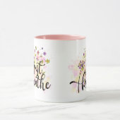 Gewoon de bloemen zelf verzorgen Yoga Mok (Midden)