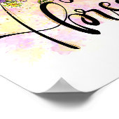 Gewoon de bloemen zelf verzorgen Yoga Poster (Hoek)