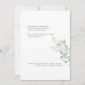 Gewoon de bruid foto wit Vrijgezellenfeest Kaart (Achterkant)