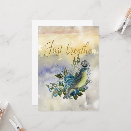 Gewoon de Collage afbreken Kaart (Voorkant / Achterkant in situ)