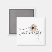 Gewoon de Dandelion Self Care Motivatie Magneet (Voorkant / Achterkant)