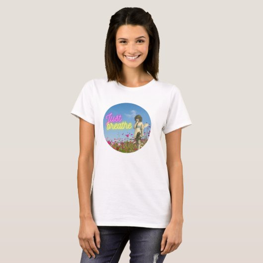 Gewoon de  Engel verbreken, veranderd Art Magnet T-shirt (Voorkant volledig)