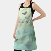 Gewoon de groene gordijn van de lederen vlinder af schort (Insitu)