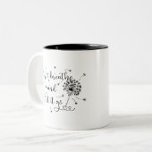 Gewoon de koffie-Mok afbreken Tweekleurige Koffiemok (Voorkant links)