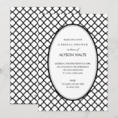 Gewoon de Moderne Uitnodiging van de Algemene Part (Voorkant / Achterkant)